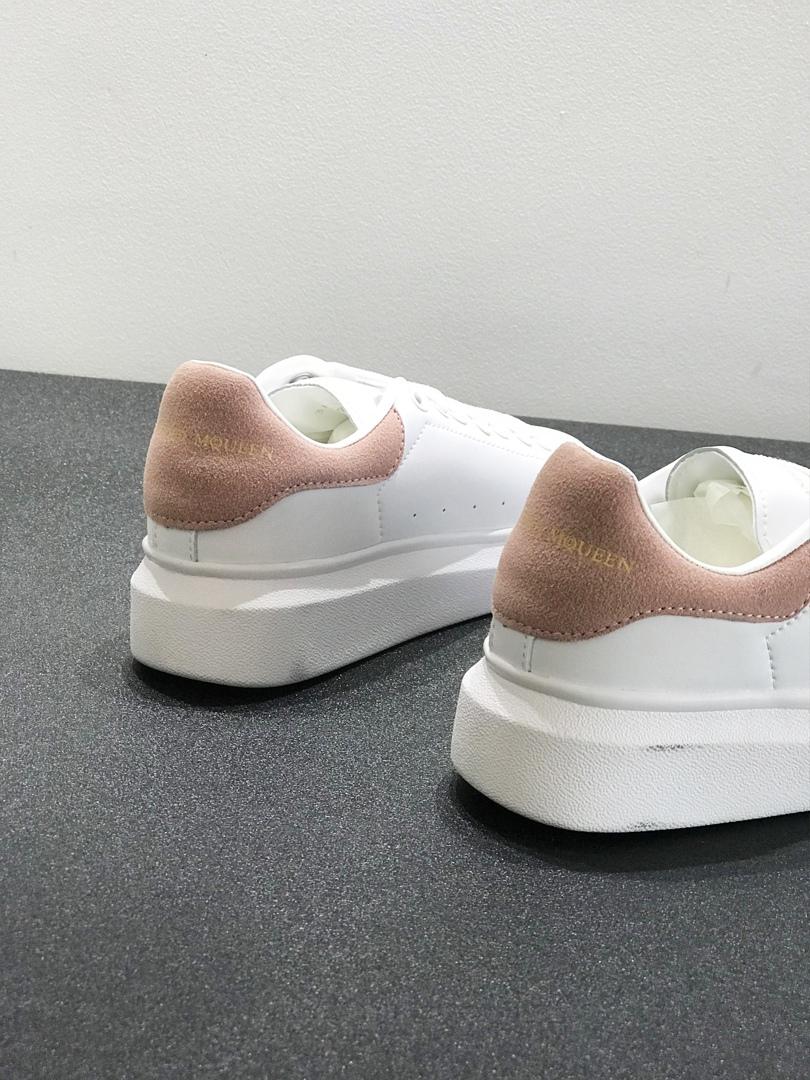Alexander McQueen Low White Pink 2