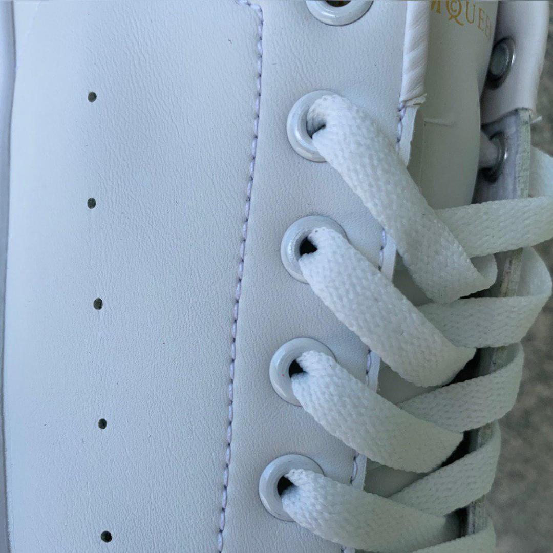 Alexander McQueen Low White Pink 2