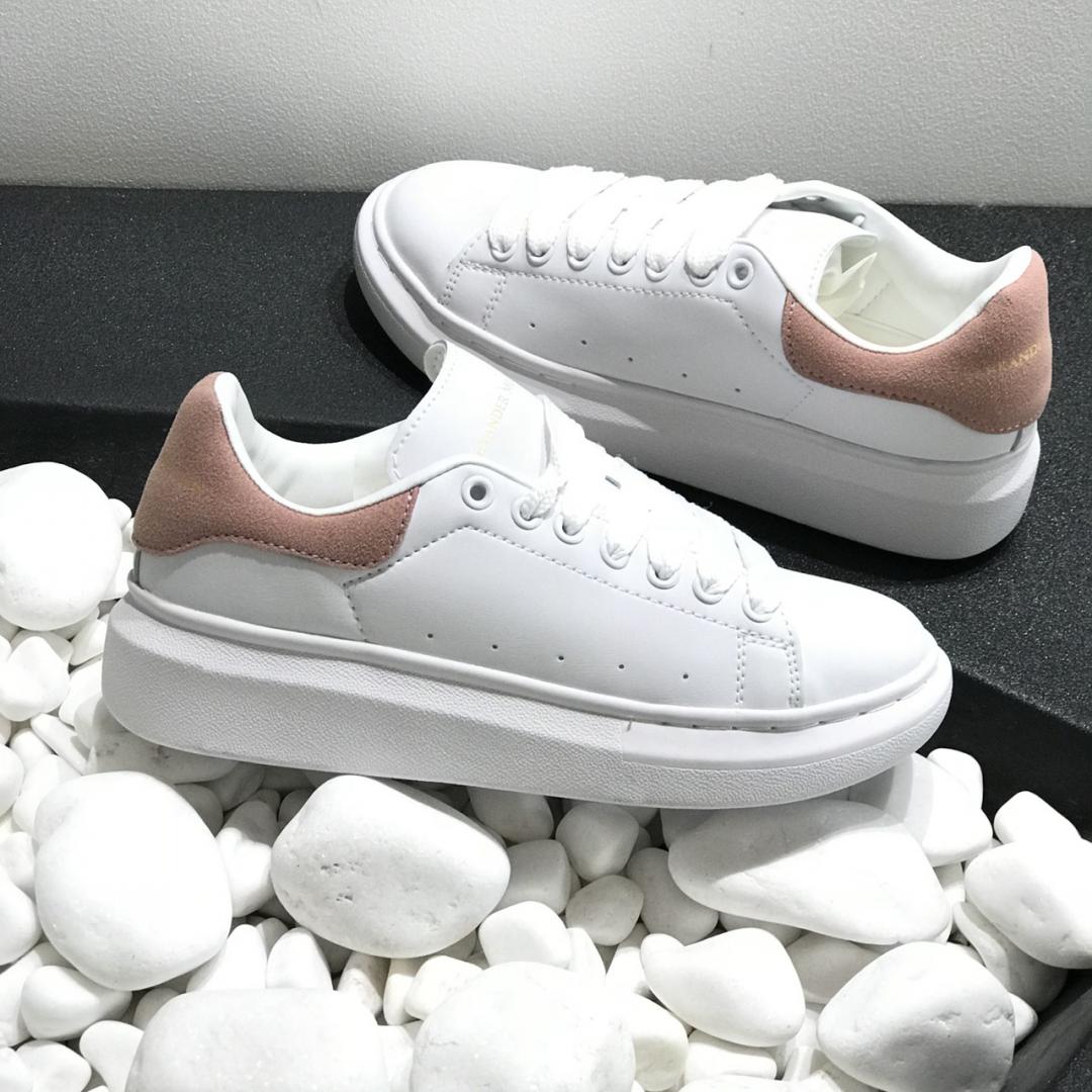 Alexander McQueen Low White Pink 2