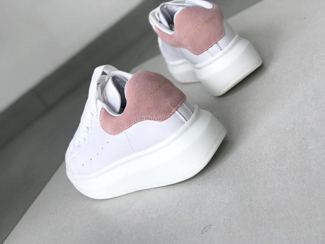Alexander McQueen Low White Pink 2