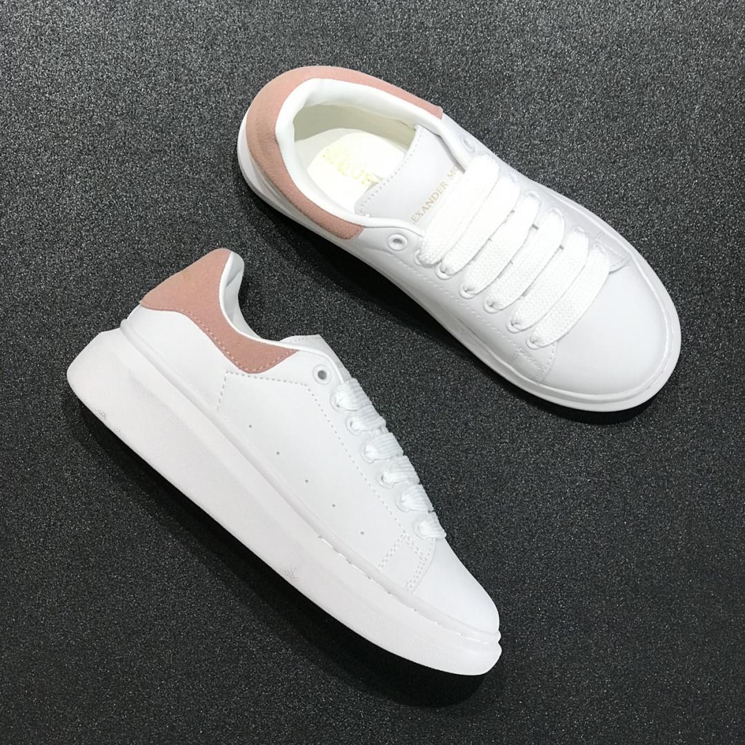 Alexander McQueen Low White Pink 2