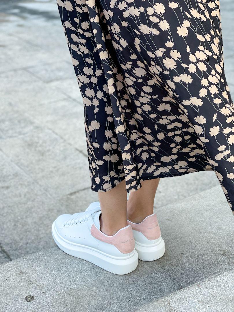 Alexander McQueen Low White Pink 2