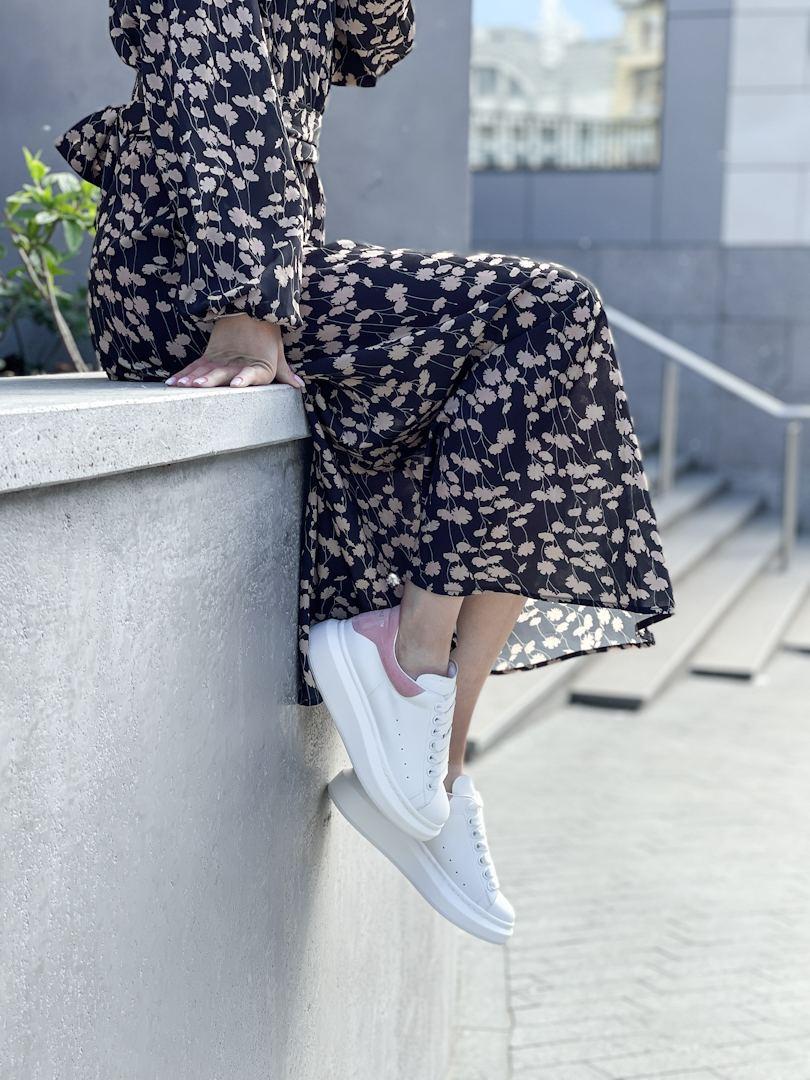Alexander McQueen Low White Pink 2