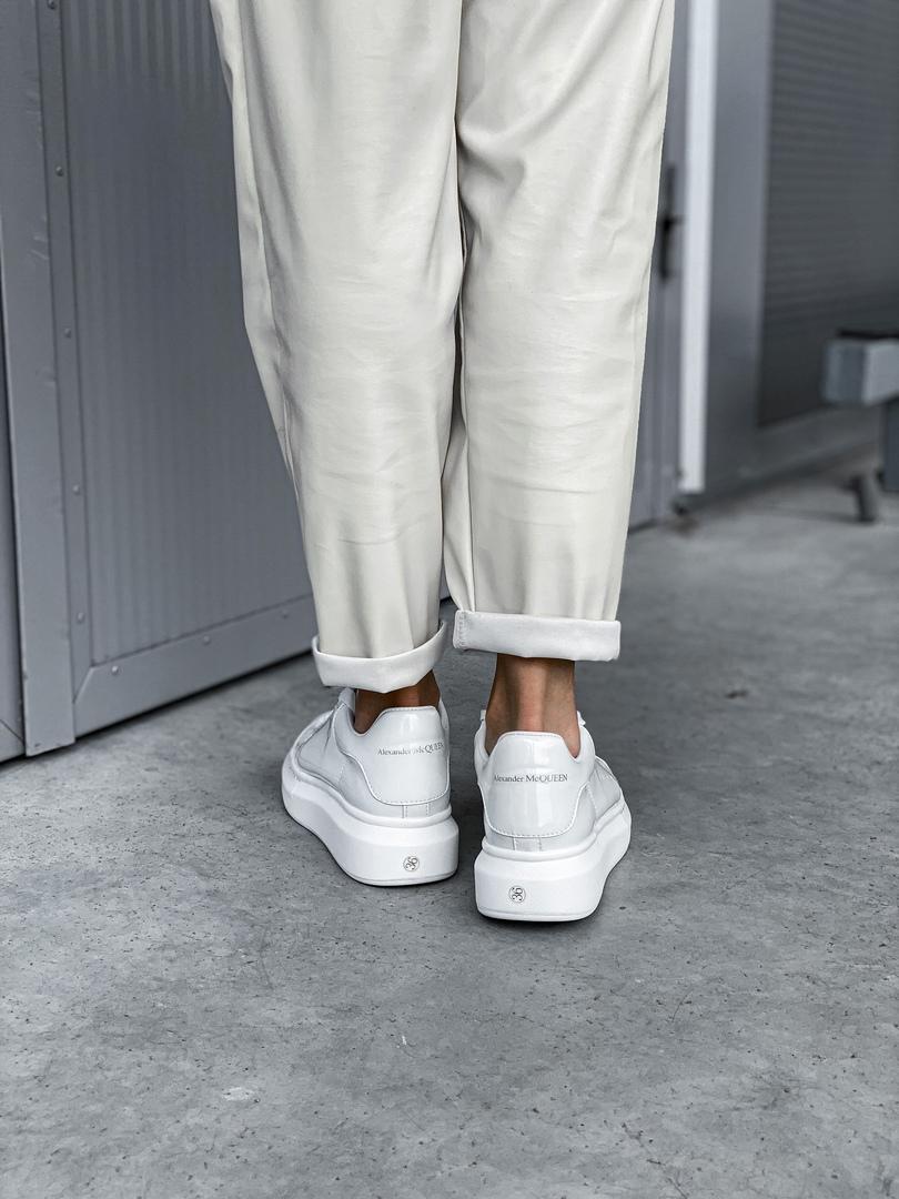 Alexander McQueen Low White Pearl