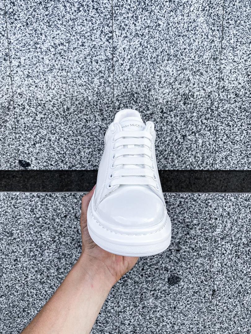 Alexander McQueen Low White Pearl