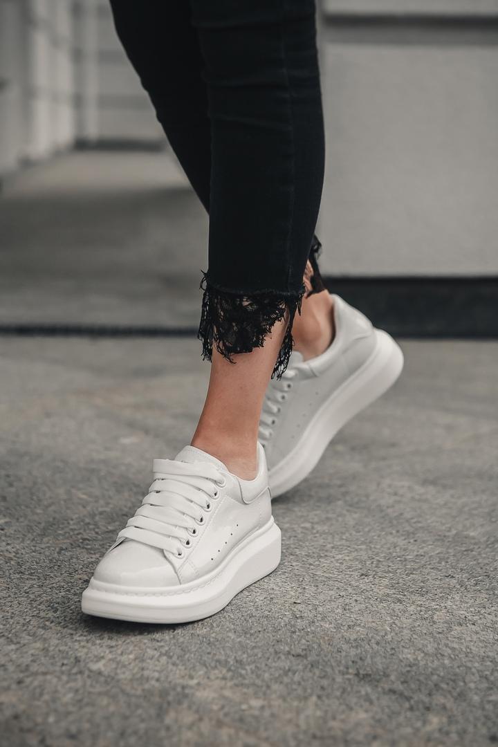 Alexander McQueen Low White Pearl 2