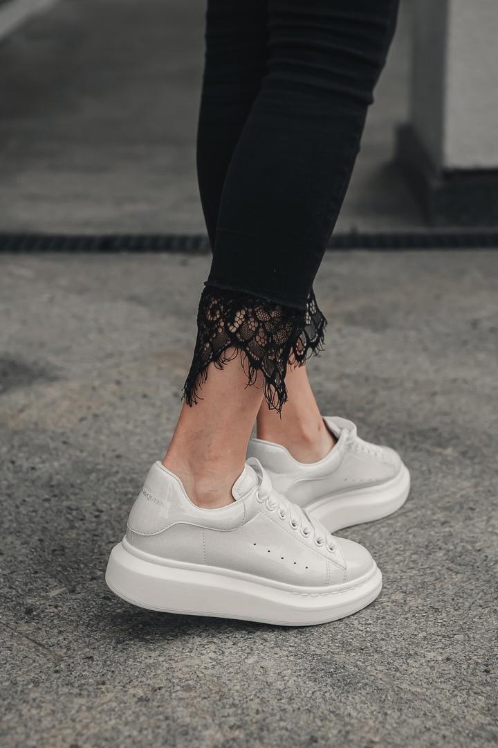 Alexander McQueen Low White Pearl 2