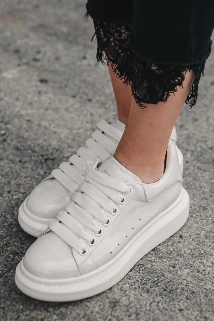 Alexander McQueen Low White Pearl 2