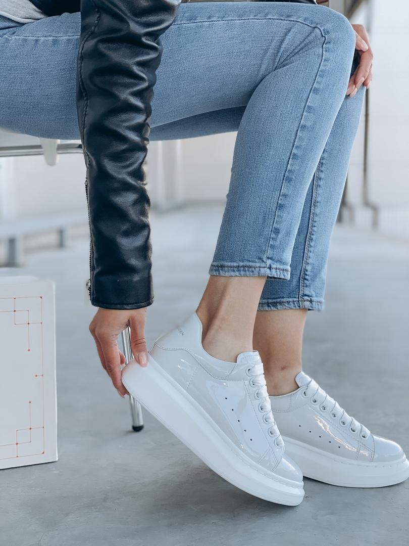 Alexander McQueen Low White Pearl 2