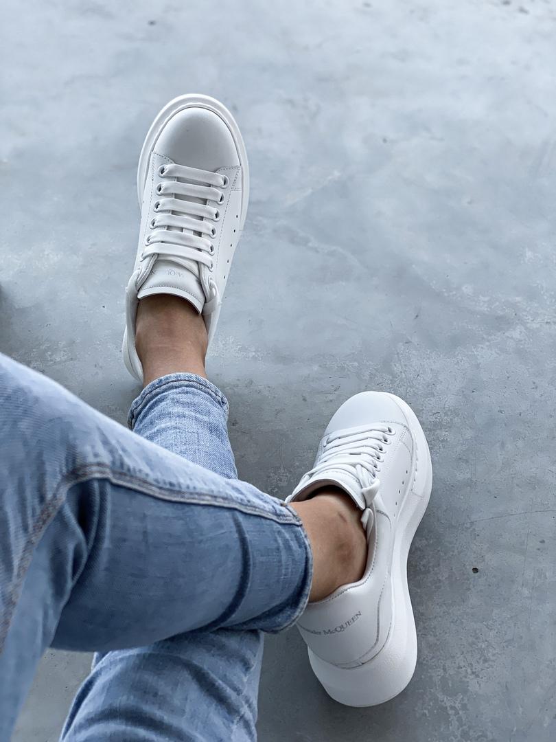 Alexander McQueen Low Triple White