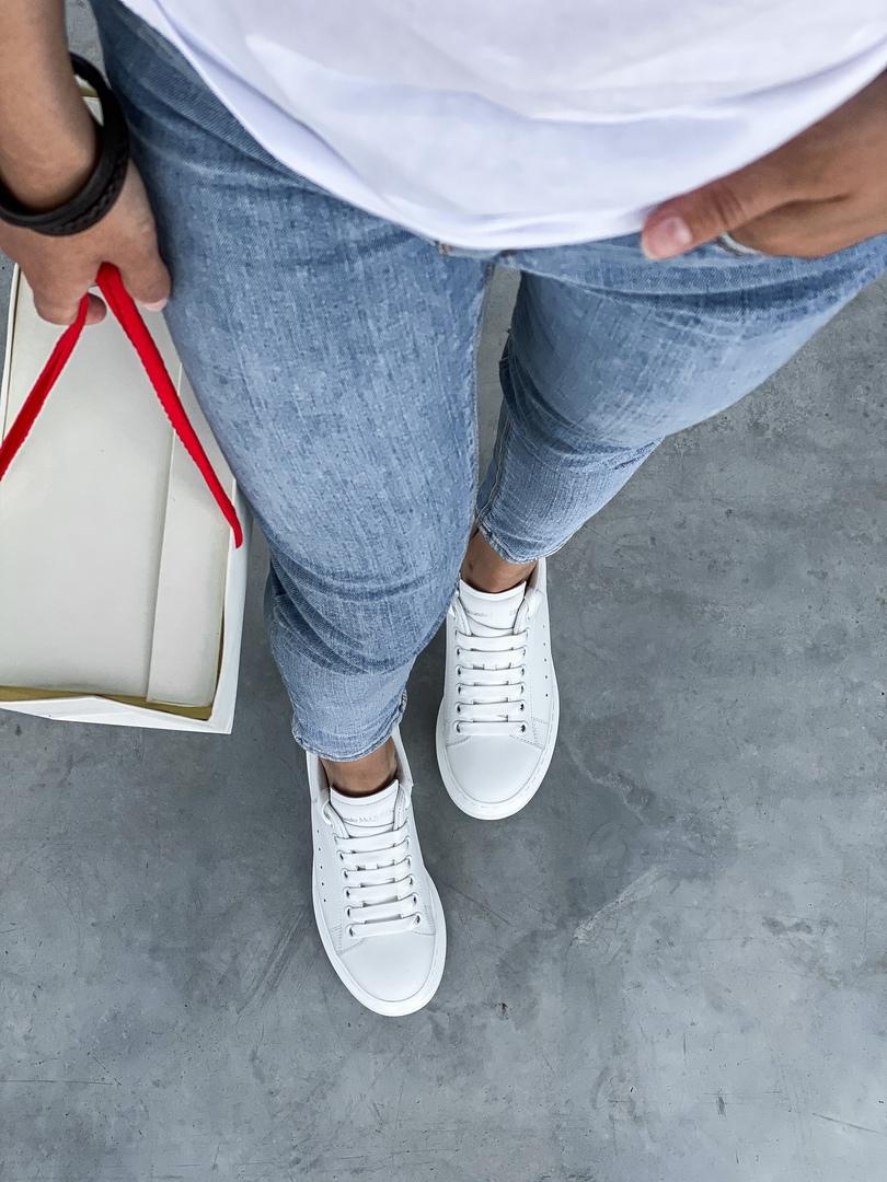 Alexander McQueen Low Triple White