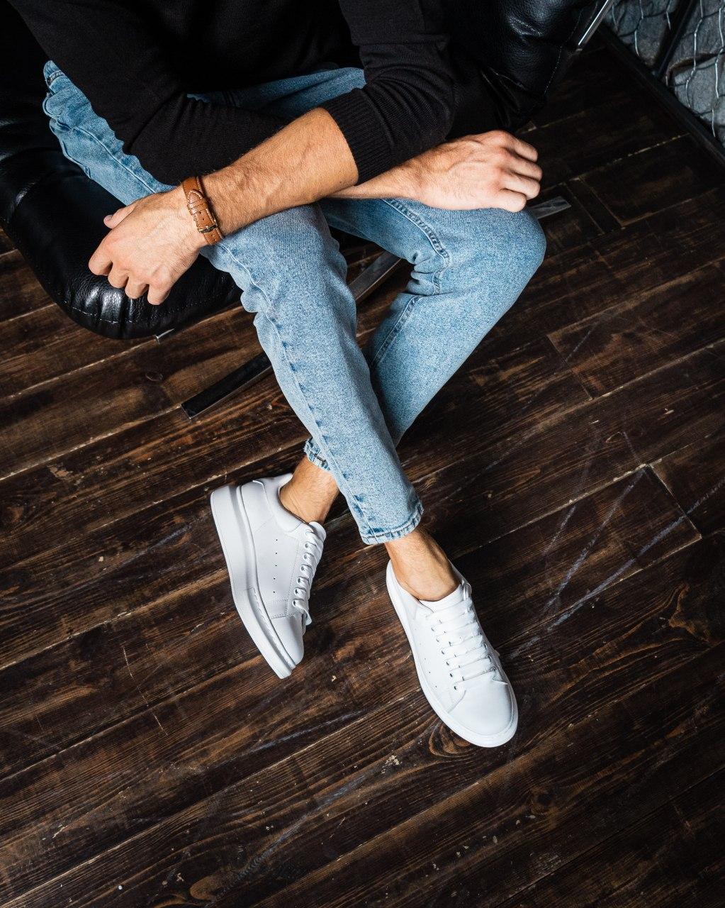 Alexander McQueen Low Triple White