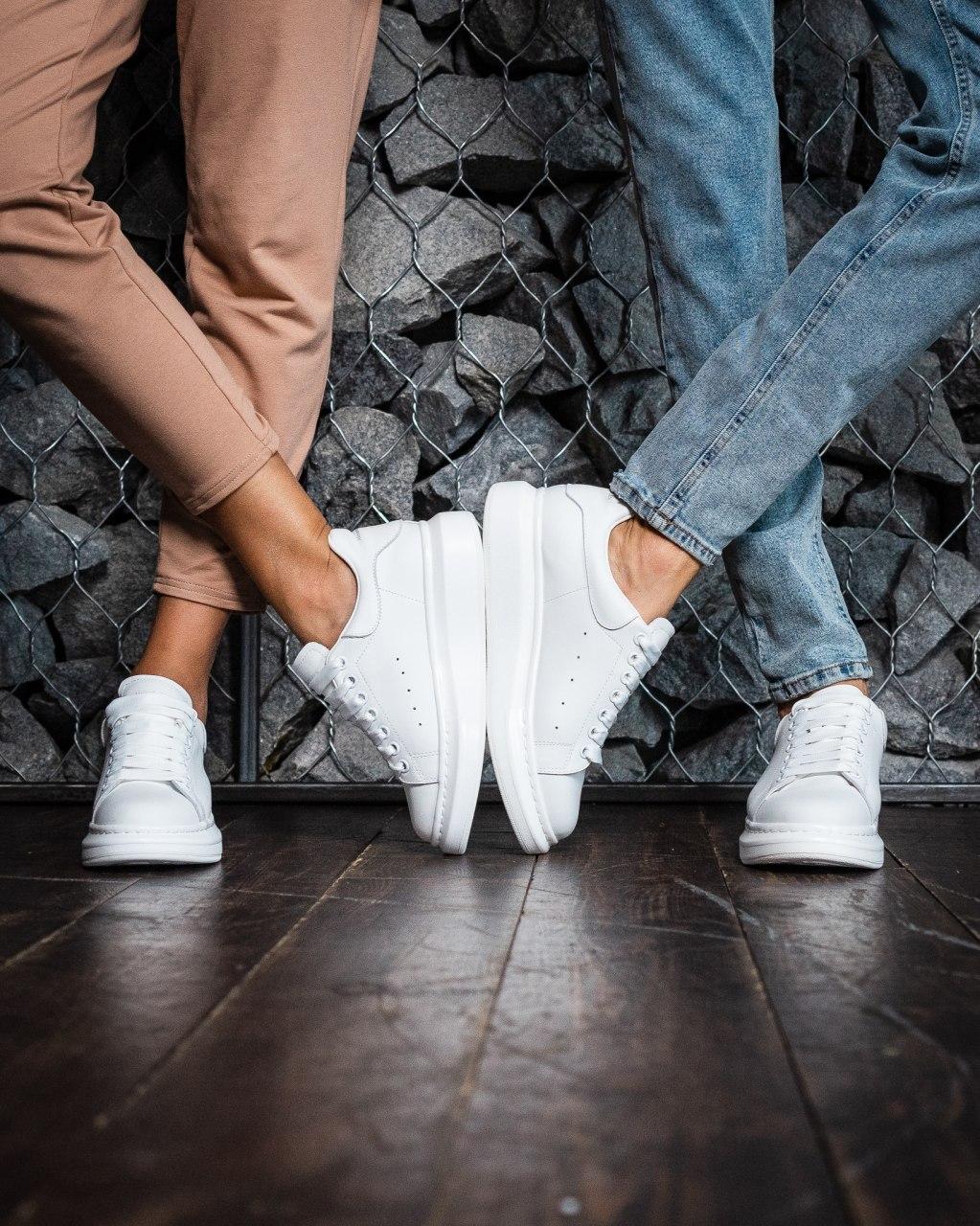 Alexander McQueen Low Triple White