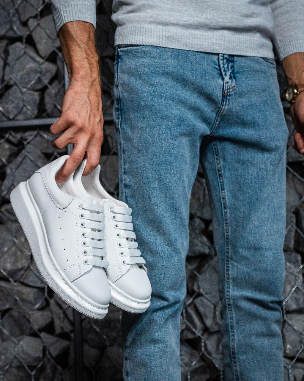 Alexander McQueen Low Triple White