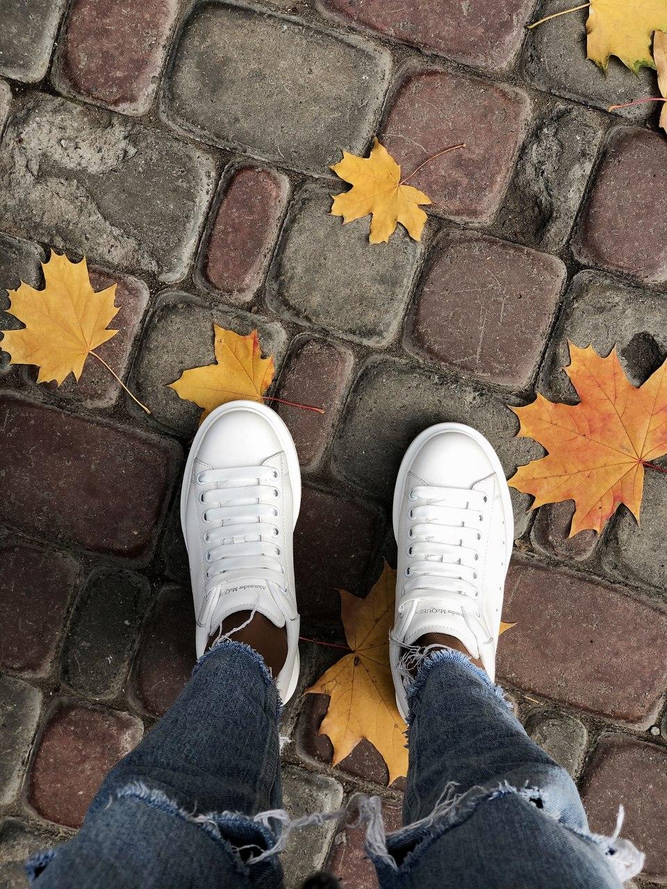 Alexander McQueen Low Triple White