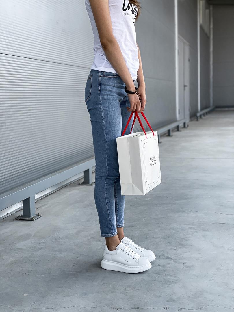 Alexander McQueen Low Triple White