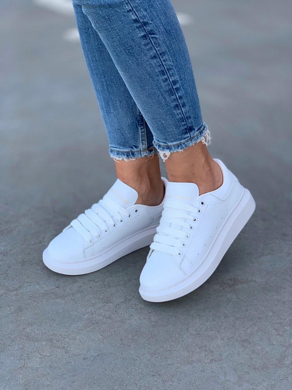 Alexander McQueen Low Full White