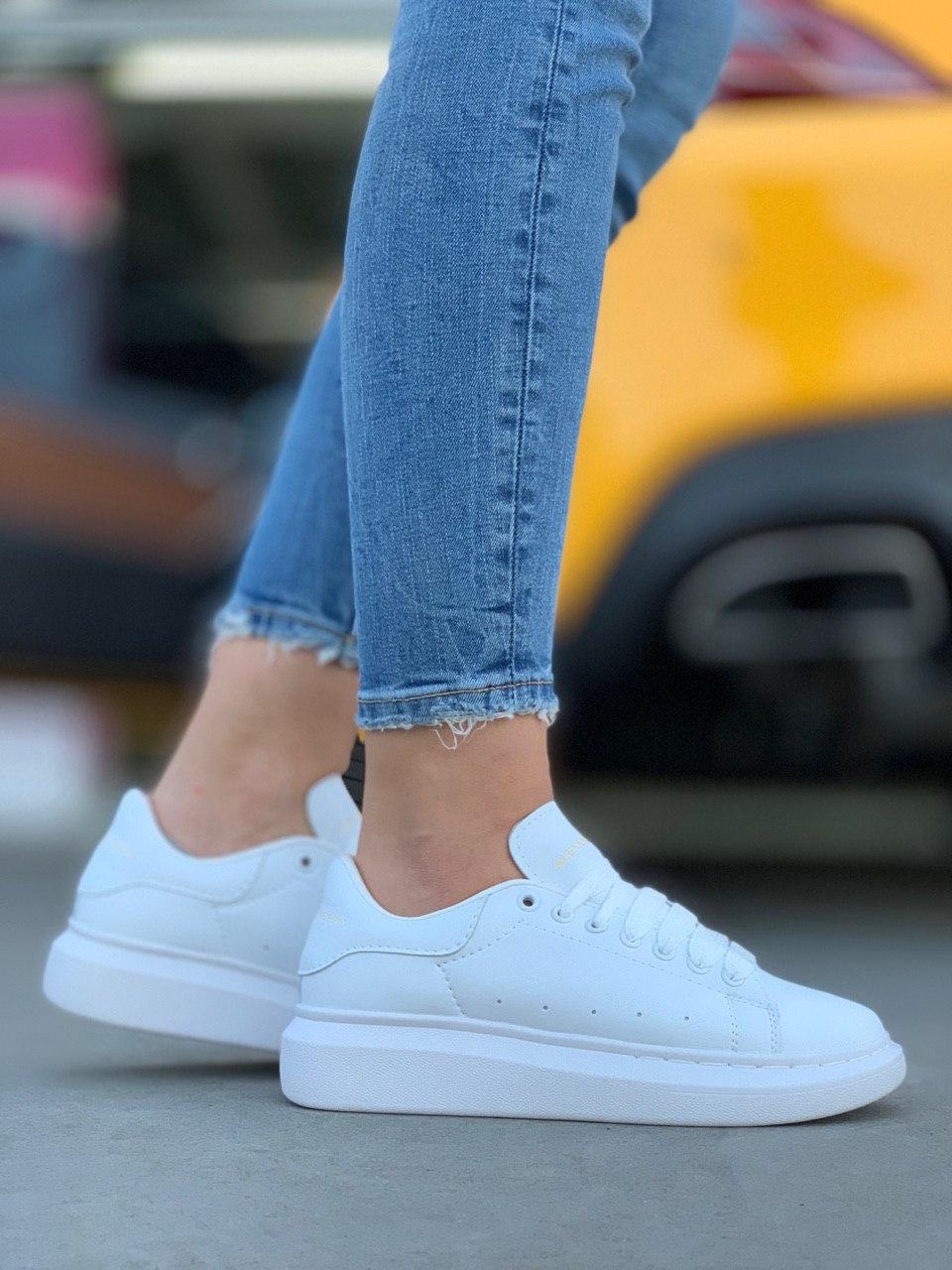 Alexander McQueen Low Full White