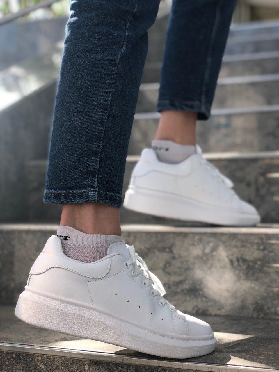 Alexander McQueen Low Full White