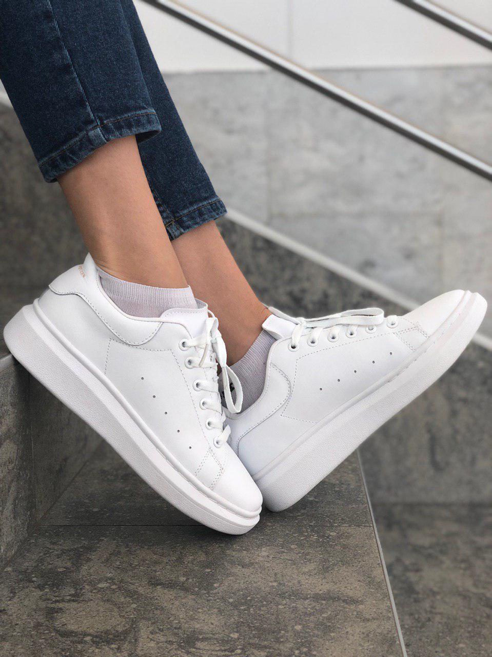 Alexander McQueen Low Full White