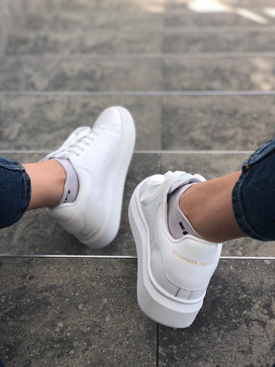 Alexander McQueen Low Full White