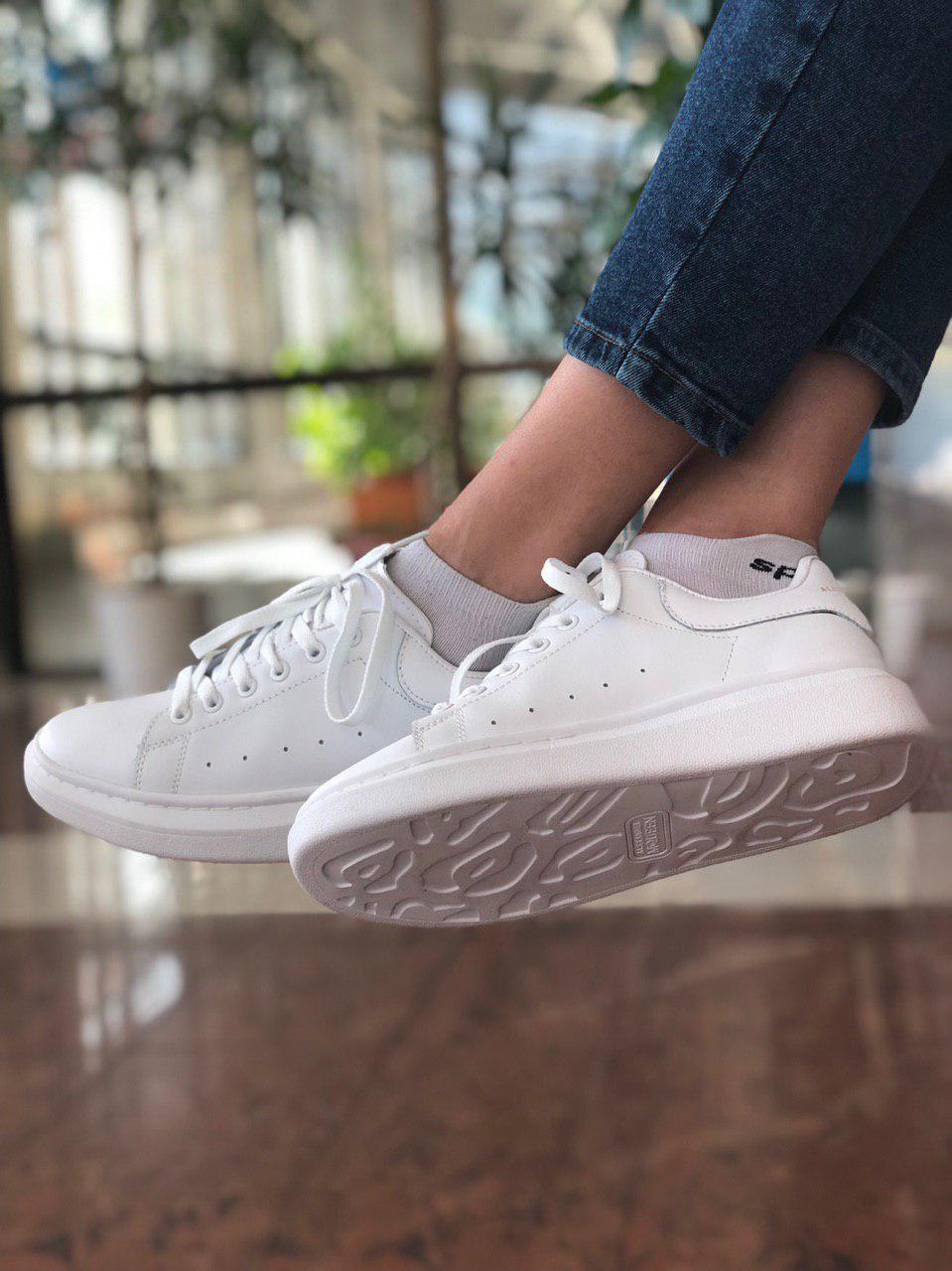 Alexander McQueen Low Full White