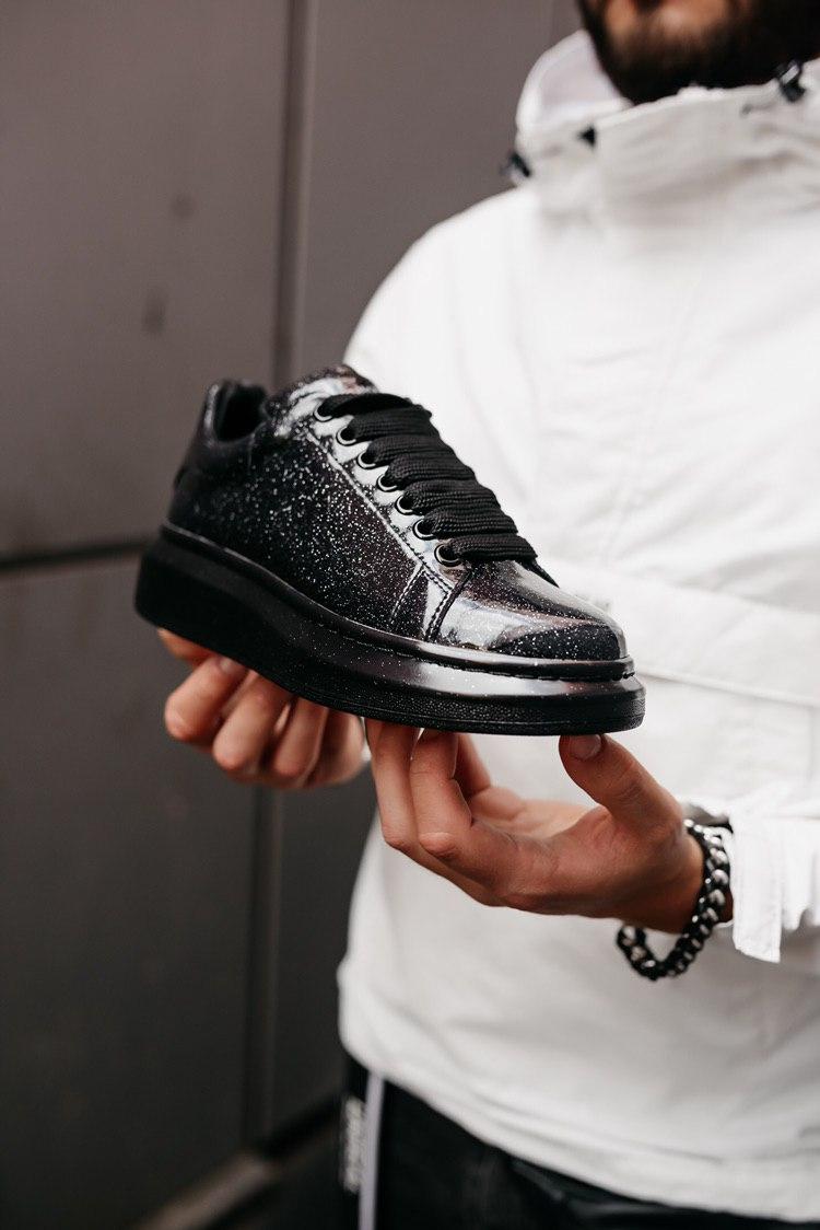 Alexander McQueen Low Galaxy Black