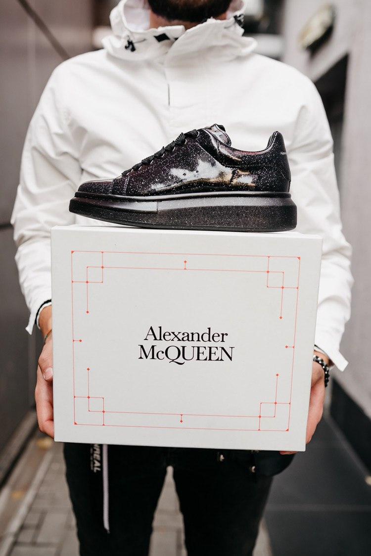 Alexander McQueen Low Galaxy Black