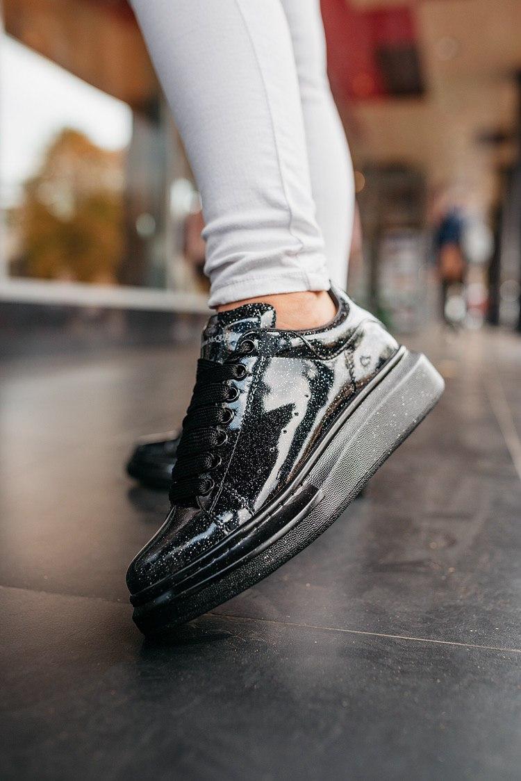Alexander McQueen Low Galaxy Black