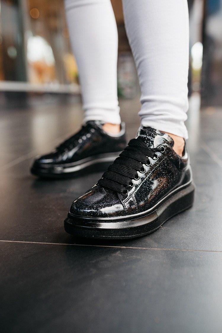 Alexander McQueen Low Galaxy Black
