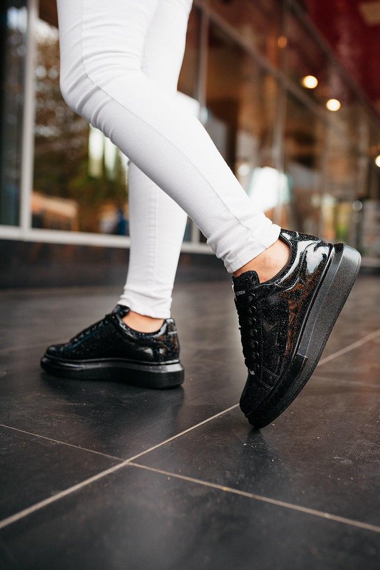 Alexander McQueen Low Galaxy Black