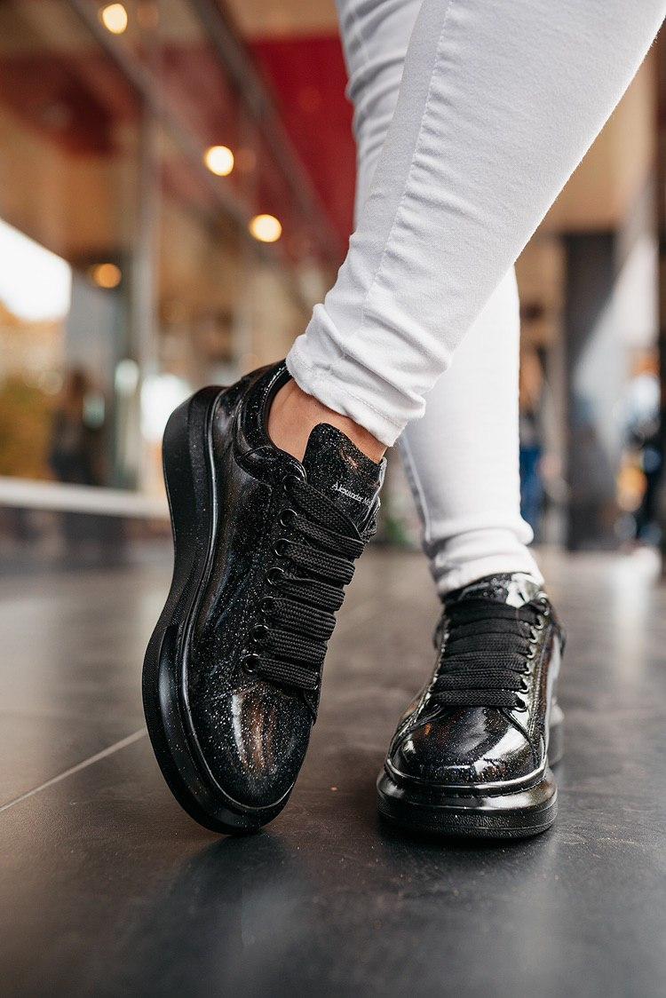 Alexander McQueen Low Galaxy Black