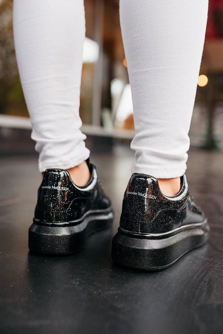 Alexander McQueen Low Galaxy Black