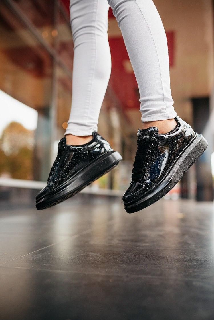 Alexander McQueen Low Galaxy Black