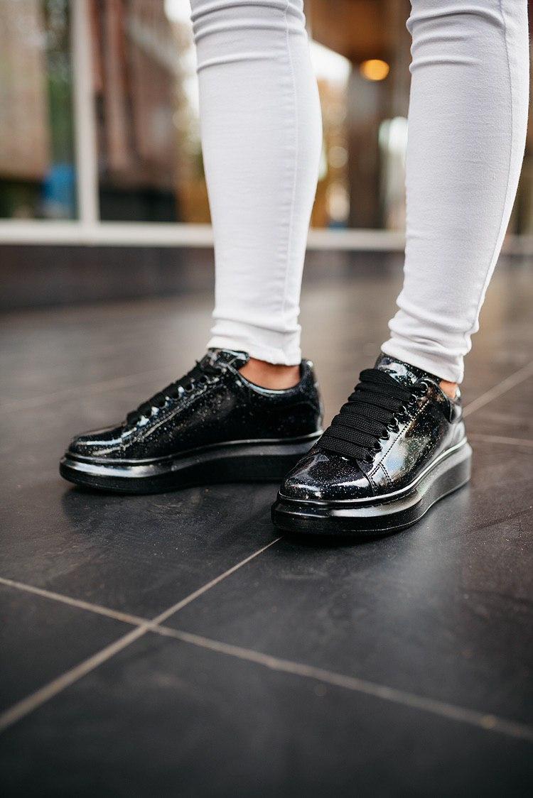Alexander McQueen Low Galaxy Black
