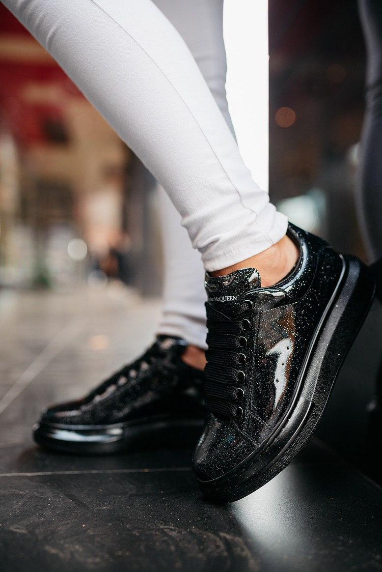 Alexander McQueen Low Galaxy Black