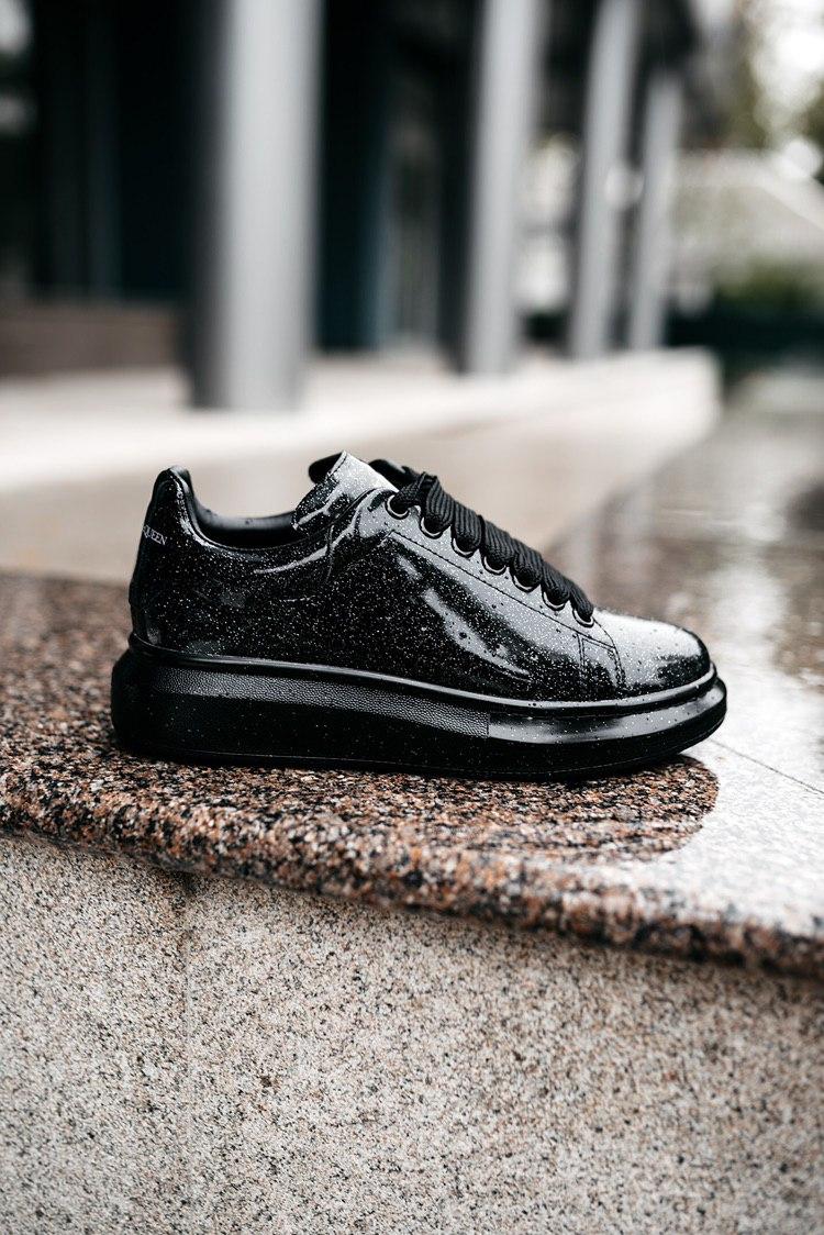 Alexander McQueen Low Galaxy Black