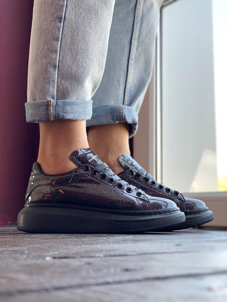 Alexander McQueen Low Galaxy Black