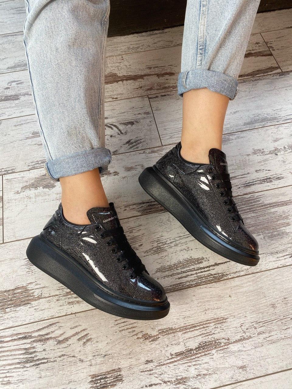 Alexander McQueen Low Galaxy Black