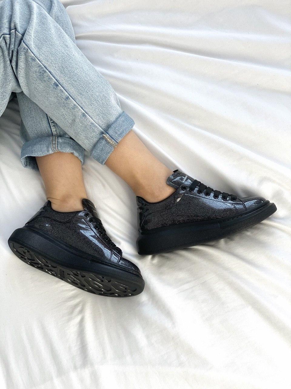 Alexander McQueen Low Galaxy Black