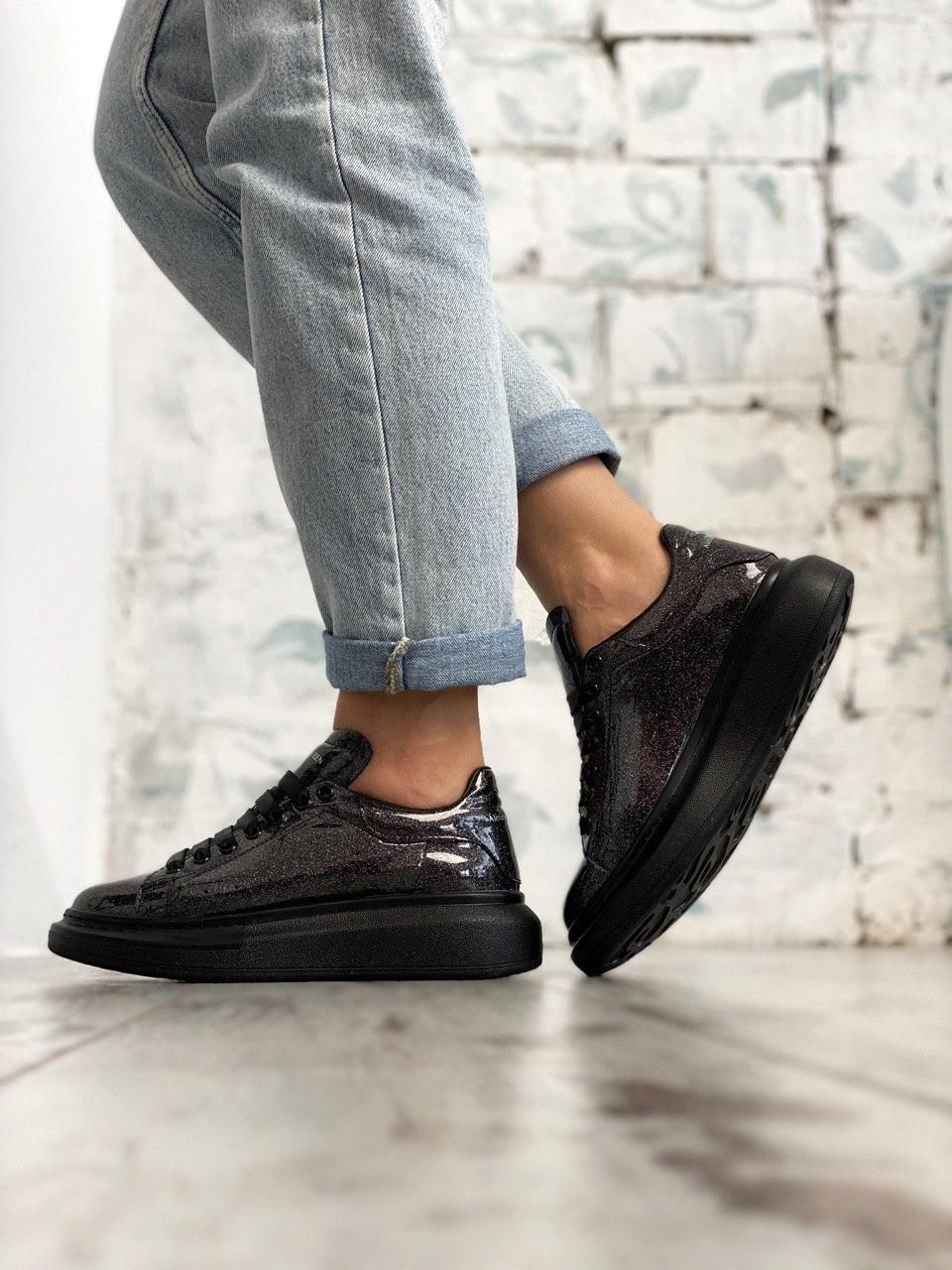 Alexander McQueen Low Galaxy Black