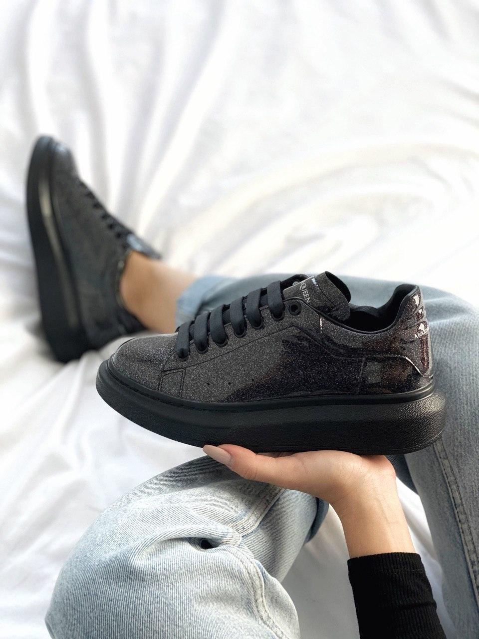 Alexander McQueen Low Galaxy Black