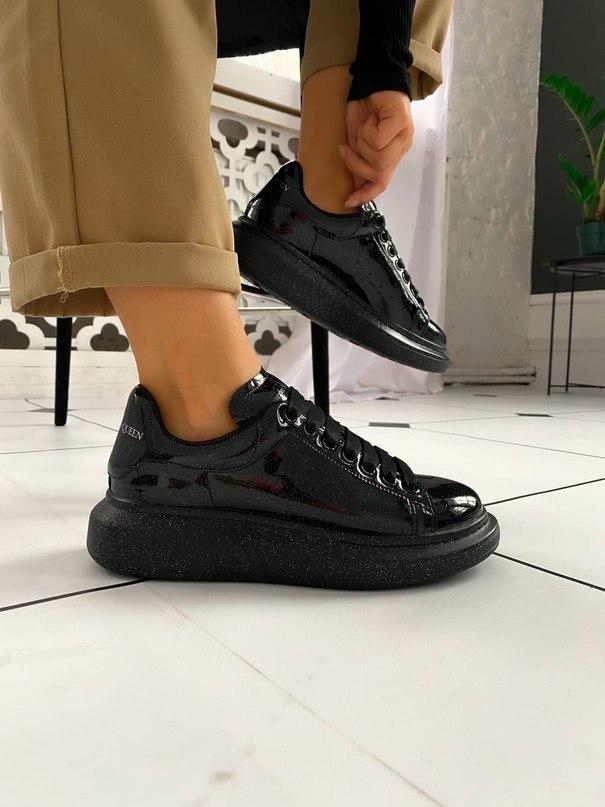 Alexander McQueen Low Galaxy Black