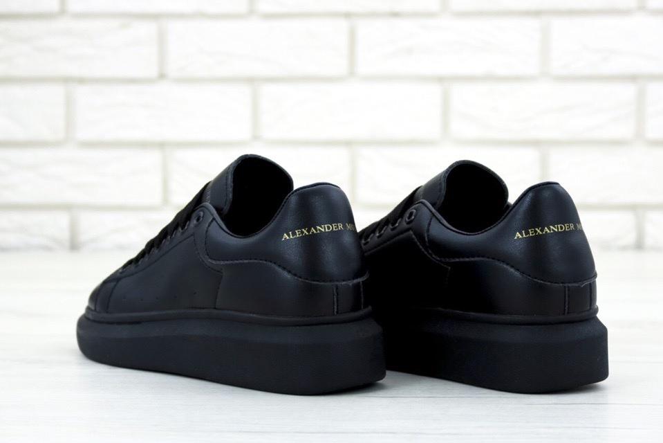 Alexander McQueen Low Triple Black 2