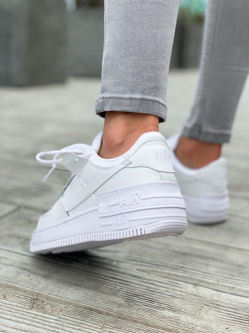 Nike Air Force 1 SHADOW White 1