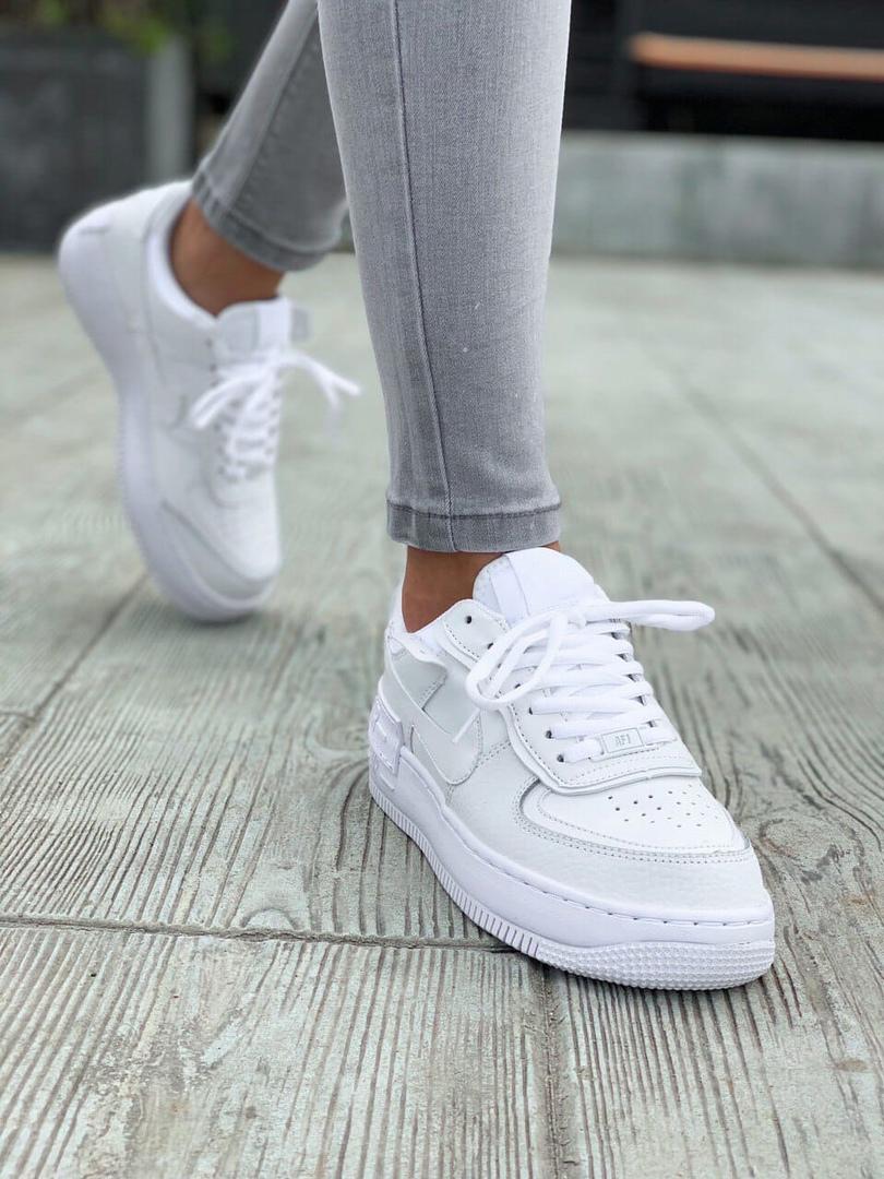 Nike Air Force 1 SHADOW White 1