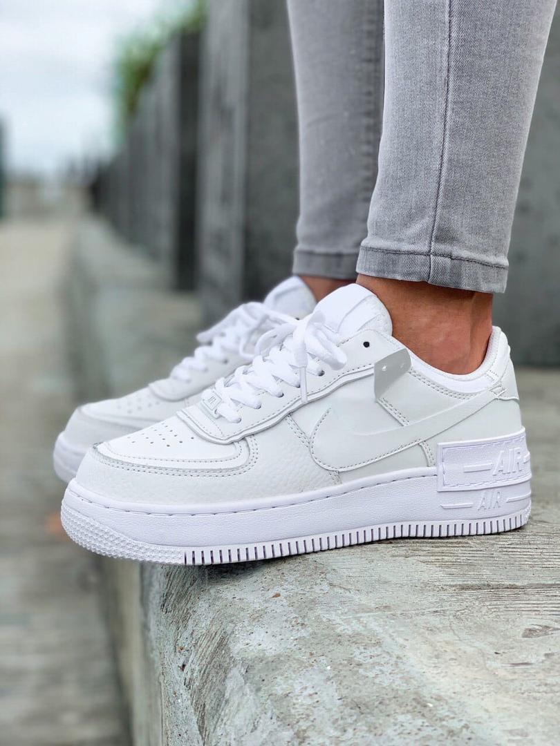 Nike Air Force 1 SHADOW White 1