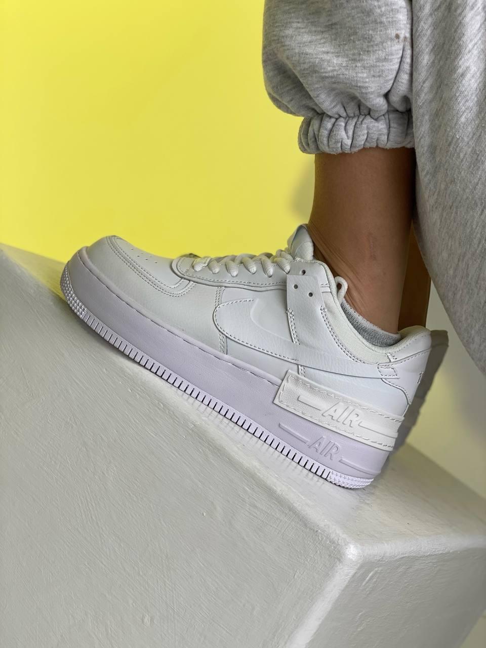 Nike Air Force 1 SHADOW White 1