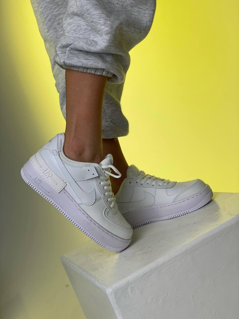 Nike Air Force 1 SHADOW White 1