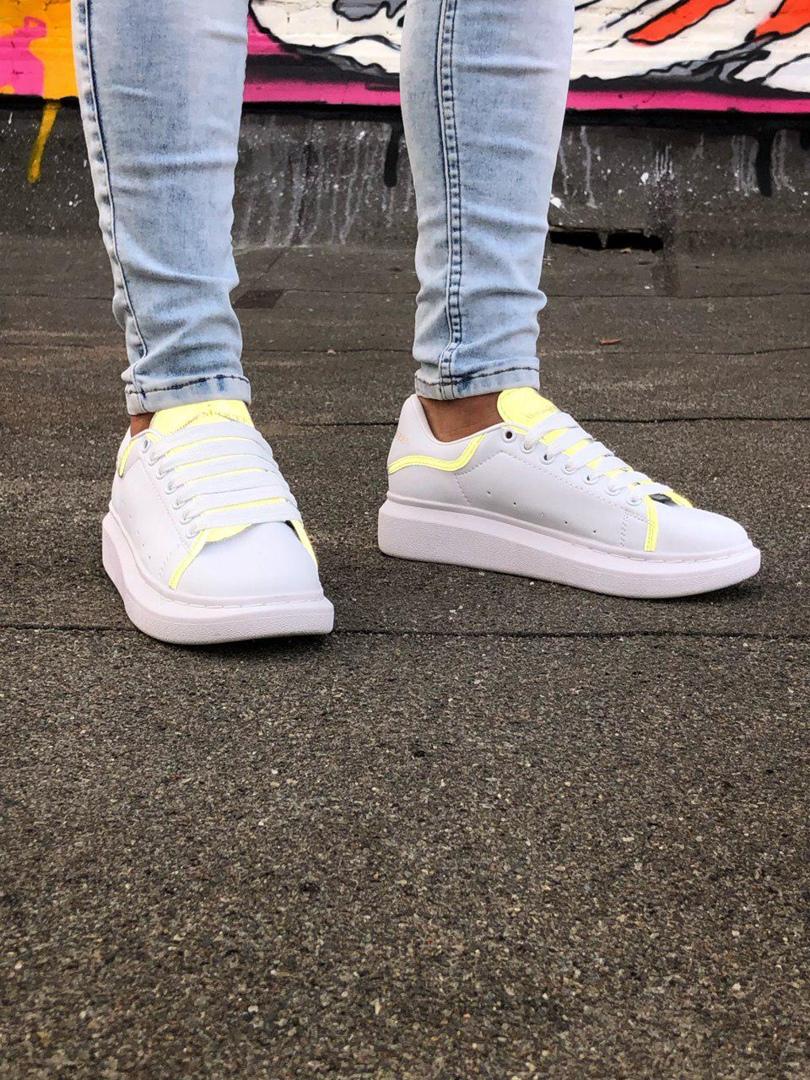 Alexander McQueen Low White Reflective 2